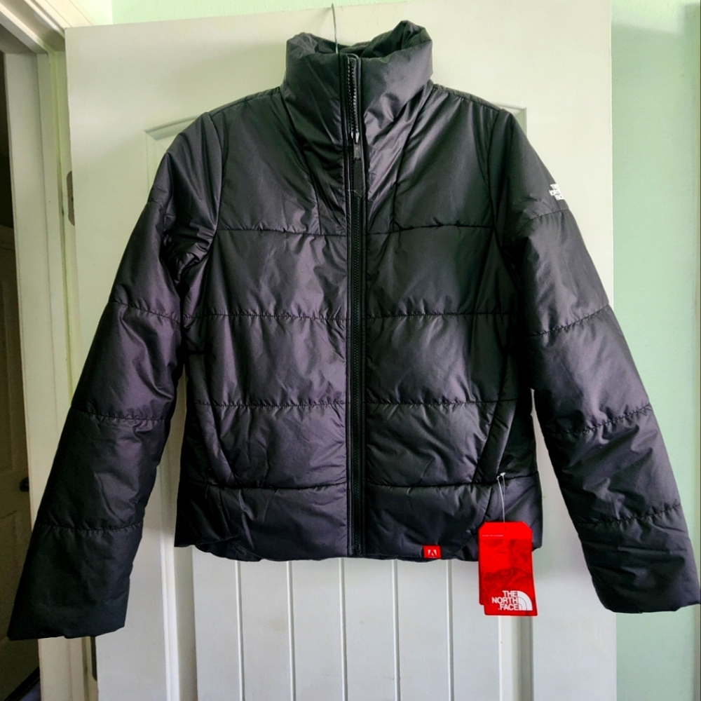The North Face Black Insulated Jacket ADOBE